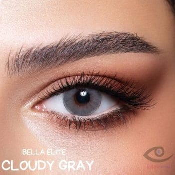 Buy Bella Cloudy Gray Contact Lenses - Elite Collection - lenspk.com