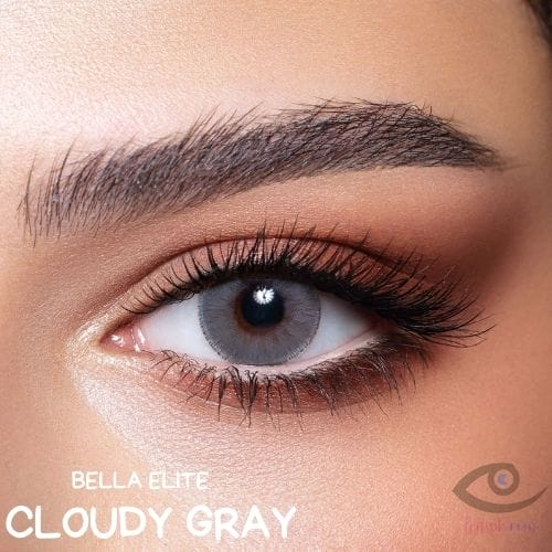 Buy bella cloudy gray contact lenses - elite collection - lenspk. Com