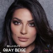 Bella Gray Beige Contact Lenses | Elite Collection | 100% Original