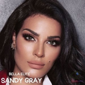 Bella Sandy Gray Contact Lenses | Elite Collection | 100% Original