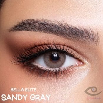 Buy Bella Sandy Gray Contact Lenses - Elite Collection - lenspk.com