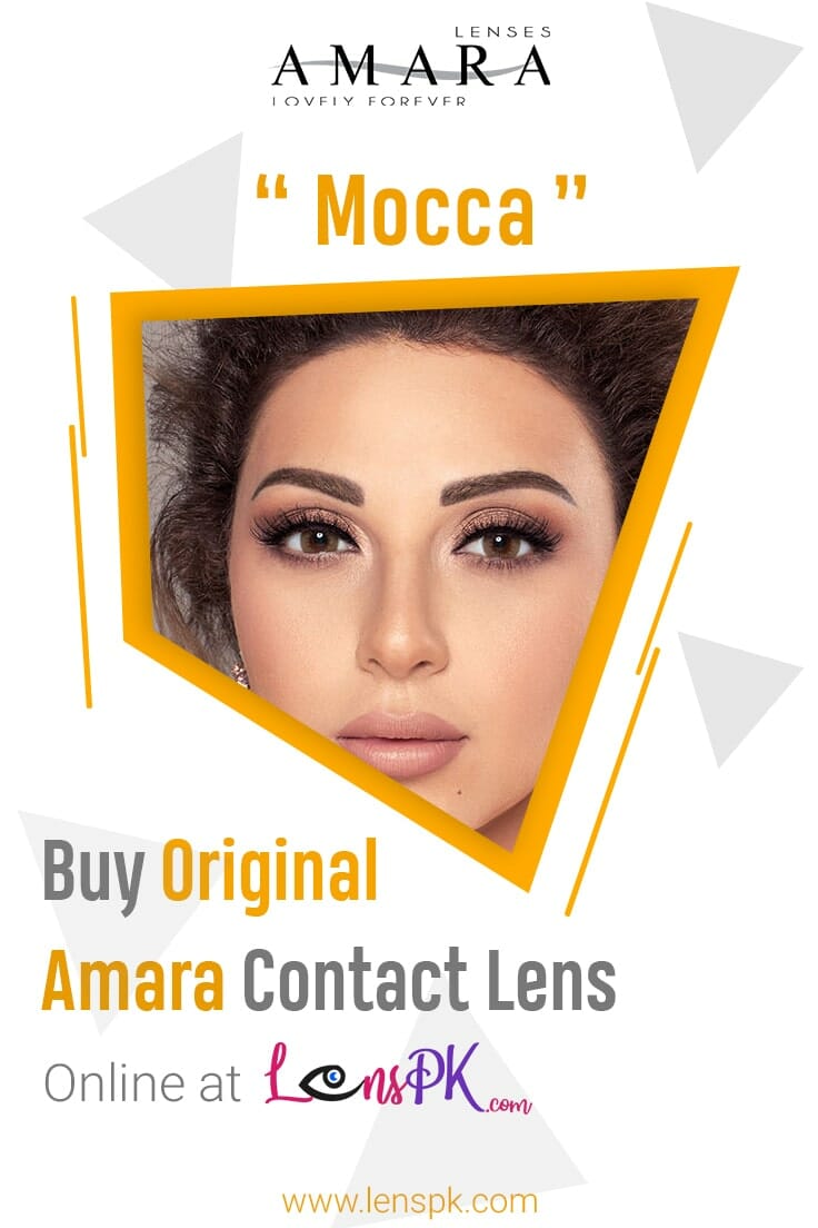 Amara mocca eye contact lenses