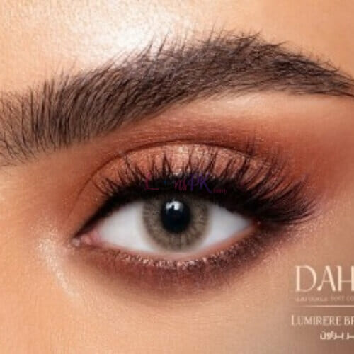 Buy Dahab Lumirere Brown Contact Lenses - Gold Collection - lenspk.com