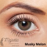 Musky melon eye lenses