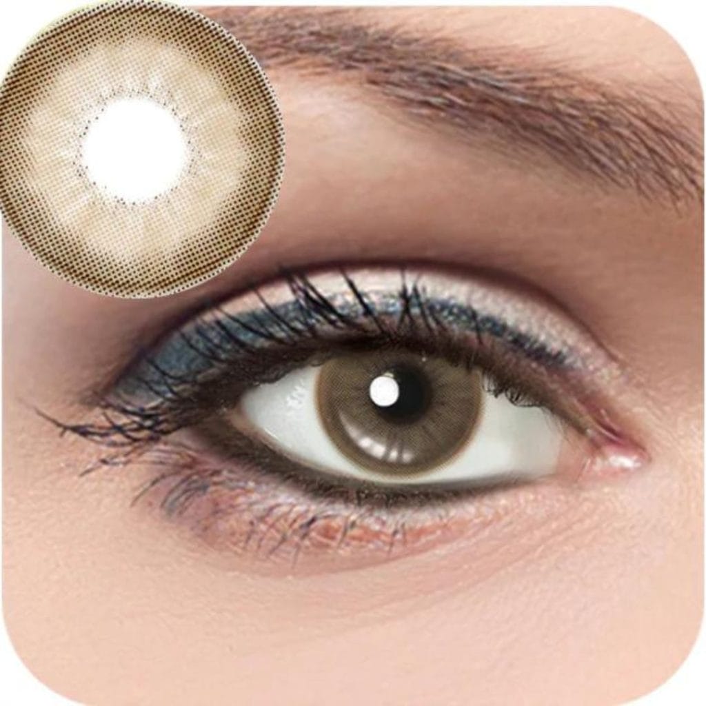 Bella Cool Hazel Contact Lenses Natural Collection 100 Original